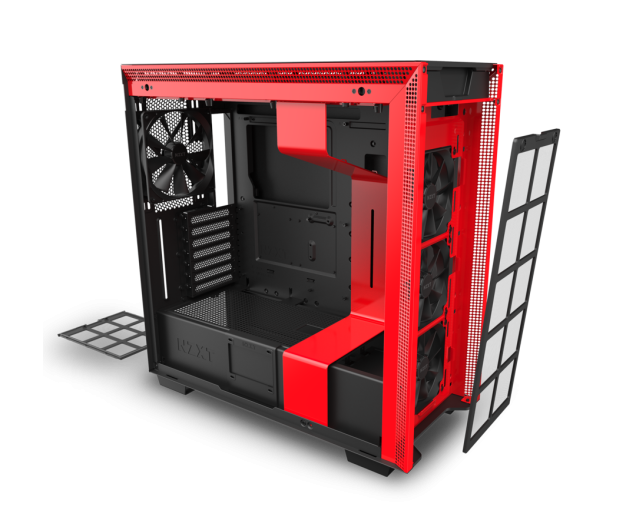 NZXT H710 Red - 639134 - zdjęcie 7